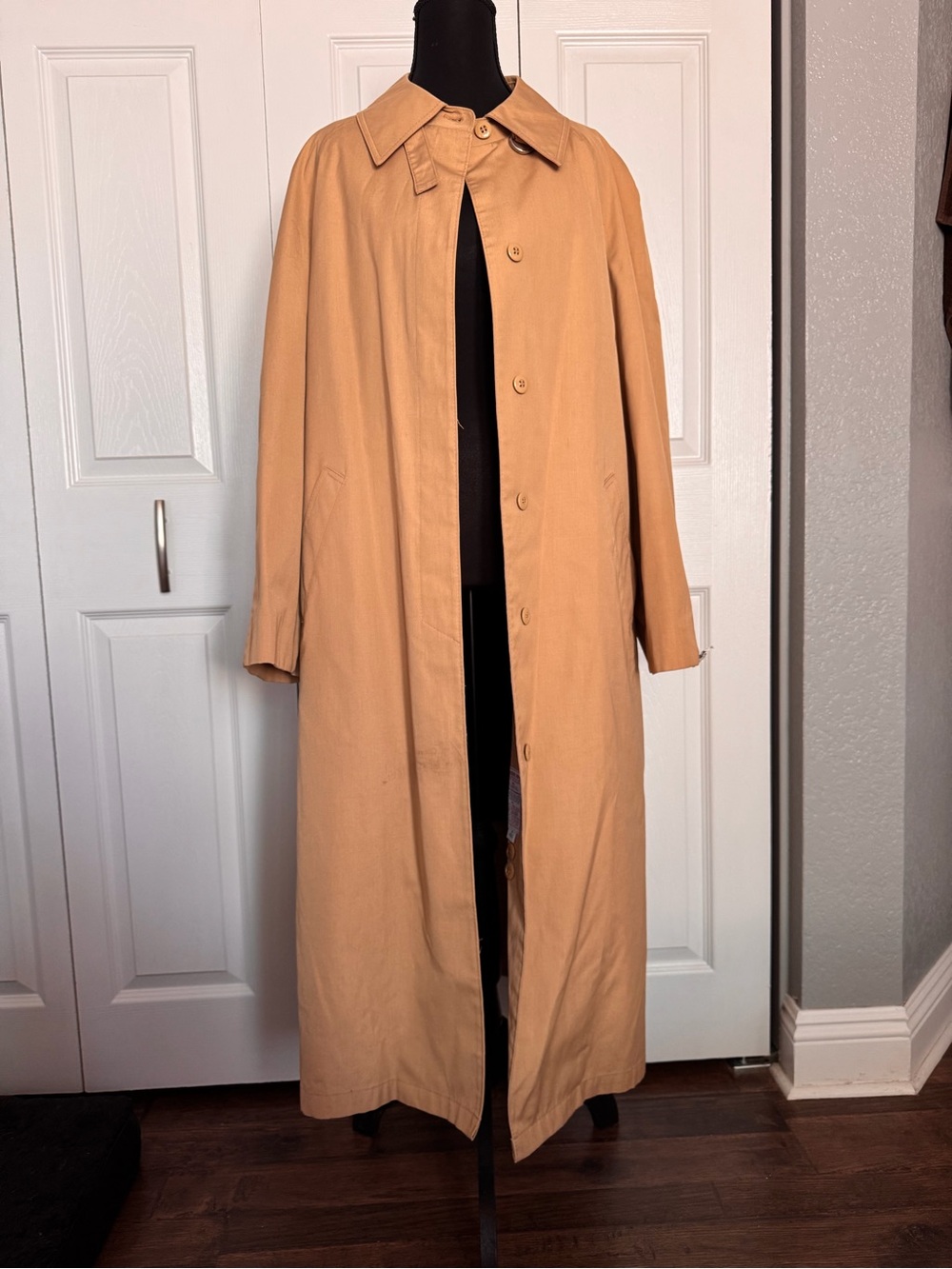 London Fog Tan Trench Coat